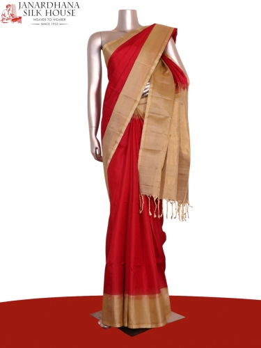 Designer Handloom Soft Silk Saree